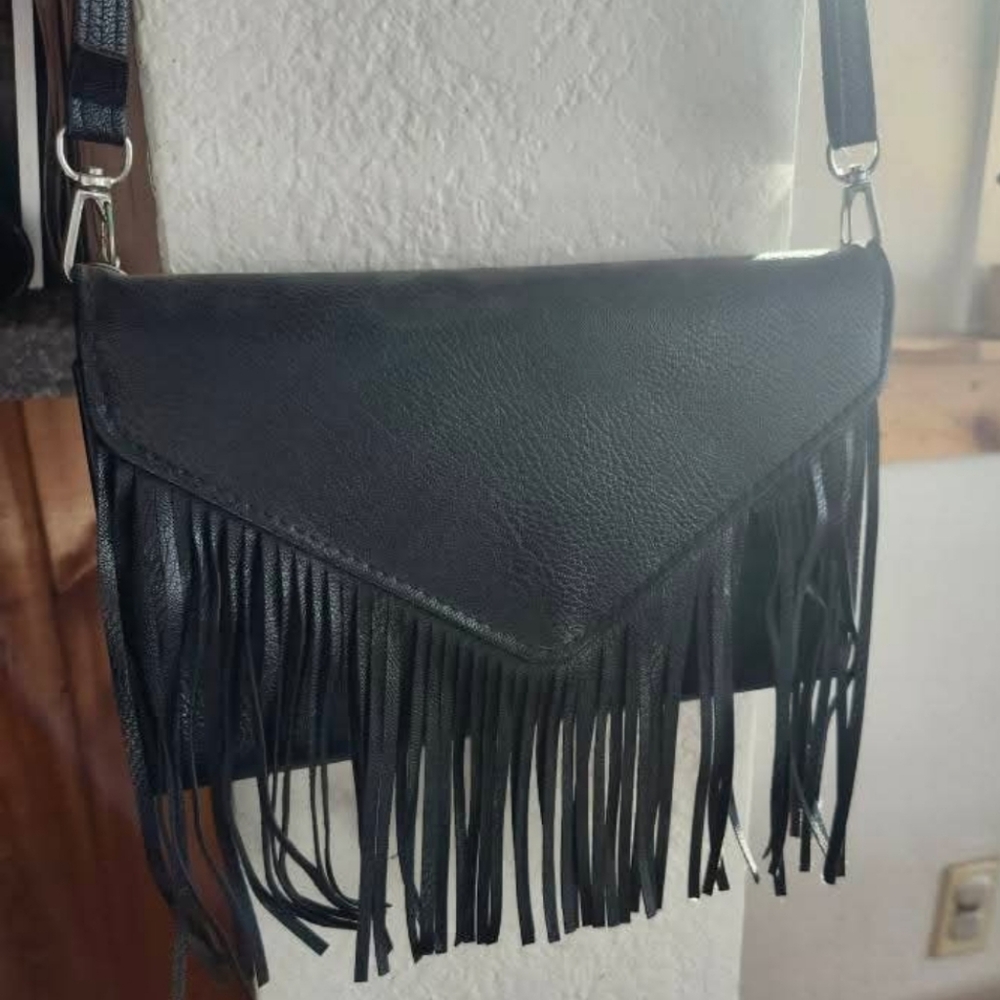 Fringe Crossbody Bag